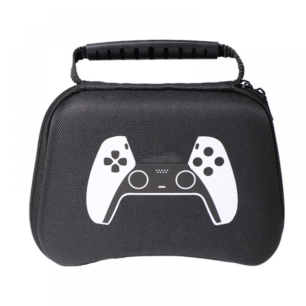 PS5 Controller Spelhandtag Case EVA Hard Portable Reseförvaringsväska Spelhandtag Tillbehör Case - Svart