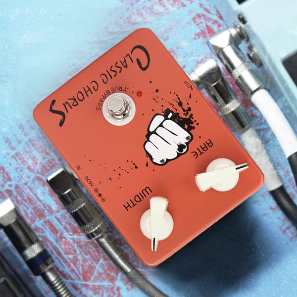 Klassisk kor analog simulering elektrisk guitar effekt enhed pedal