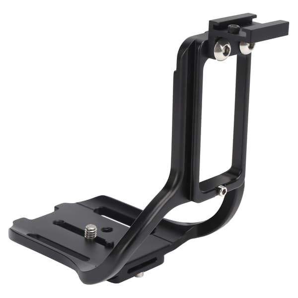 Quick Release Plate L-beslag med Hot Shoe Håndgrebsholder til Nikon D6 spejlreflekskamera