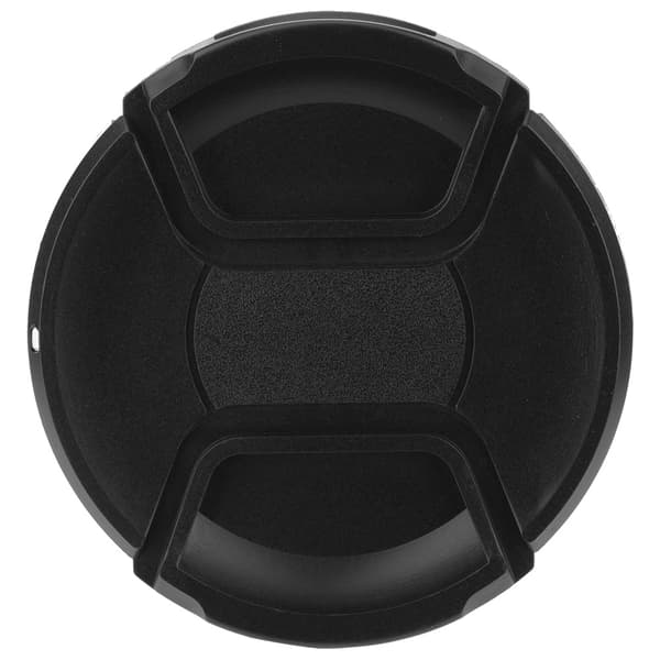 Støvbeskyttende klemfrontlinsedeksel med snor (82MM)
