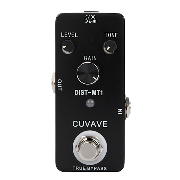 Distortion-MT1 Full Metal Shell Distortion Elektrisk Gitarr Effekt Pedal True Bypass
