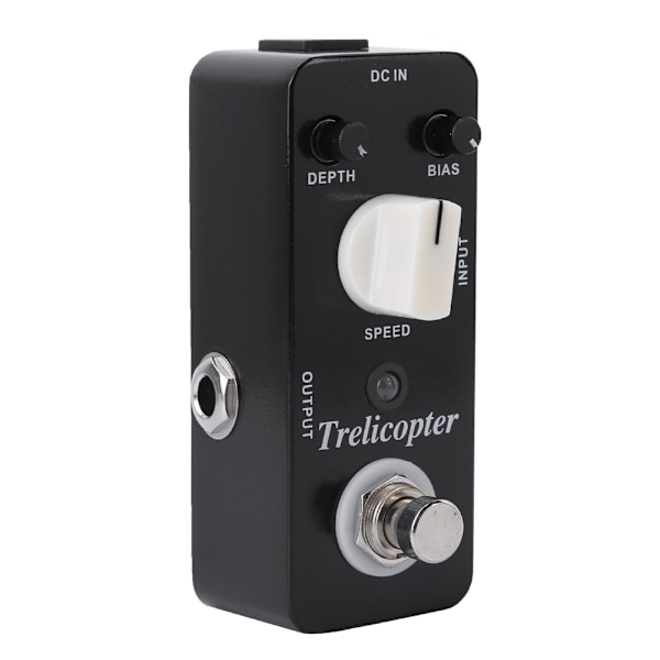Klassisk All Metal Housing Tremolo Distortion Pedal Elektrisk Gitarr Tillbehör