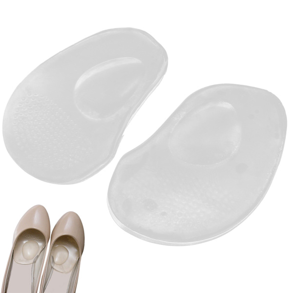 2 st massage metatarsal pads smärtlindring hudvänlig framfotsplatta för fotvård