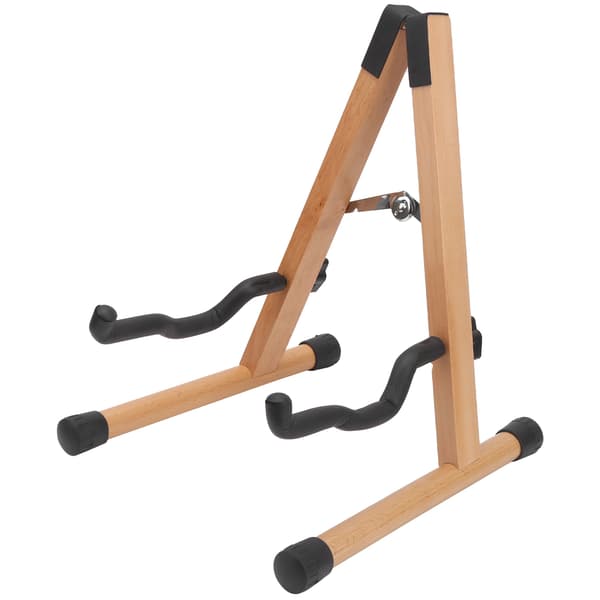 Solid gitarrställ Bok Folk Klassisk Rack Vertikal Fällbar Golv för Hem BasSolid Bok Gitarrställ