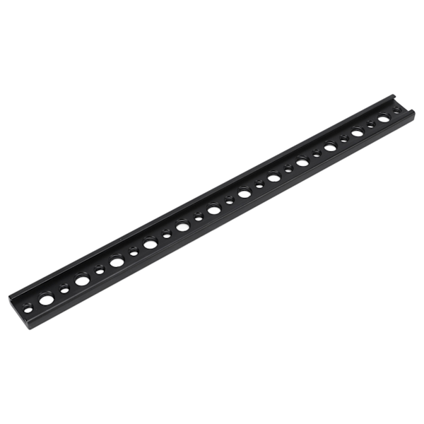 Kallskoförlängningsfäste 1/4 3/8 Skruvhål Aluminiumlegering Kallskofäste Adapter för Kamera Videokamera 11,8 tum