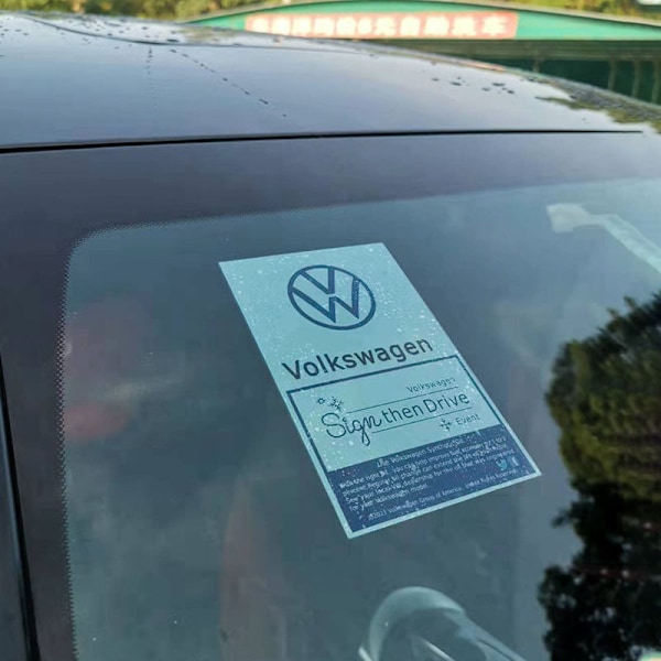 Sopii autoon [JDM] sähköstaattiset tarrat universaalit muokatut sisätilatarrat-Volvo [A-malli]/5 arkkia