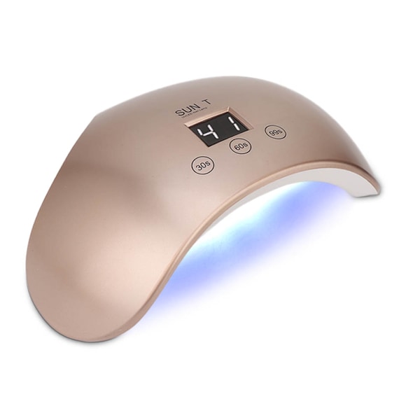 24W Nagellampa UV LED Gel Nagellack Torktumlare Snabbtorkande LCD Nagelkonstmaskin