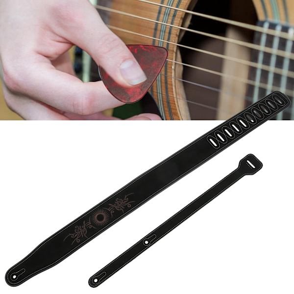 Gitarrem Gitarrem Matt Ekte Ku Hud Elektrisk Akustisk Gitar Musikk Instrument Tilbehør