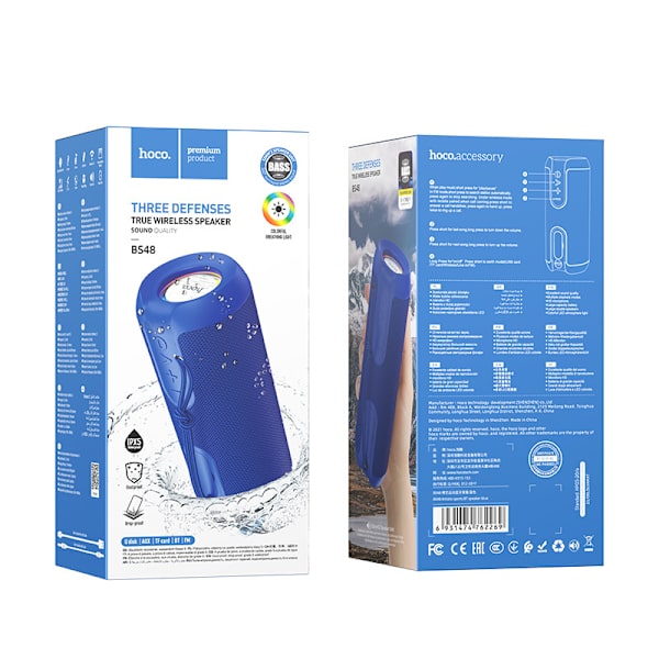 hoco. BS48 urheilubluetooth-kaiutin langaton kortti ulko- ja kotikäyttöön kannettava bluetooth-kaiutin
