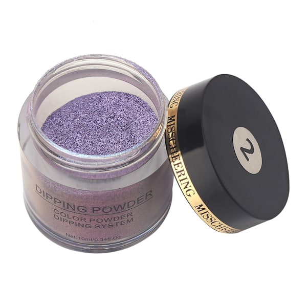 Nagelkonst Pigment Dekorationspulver Kameleont Manikyr Glitter Spegelpulver #02