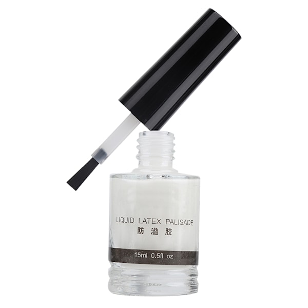 Sigillstämpel + Skrap platta + Anti-overflow lim (15 ml) Nagel manikyr konst tryckverktyg set