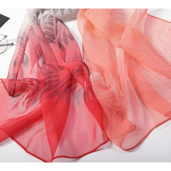 Halsdukar för kvinnor Lätta Fashion Halsdukar Tryck Blommönster Scarf Shawl Wraps, B06