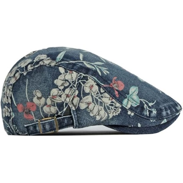 Newsboy Hat Justerbar Ivy Flat Cap Gatsby Cabbie Kørsel Hat