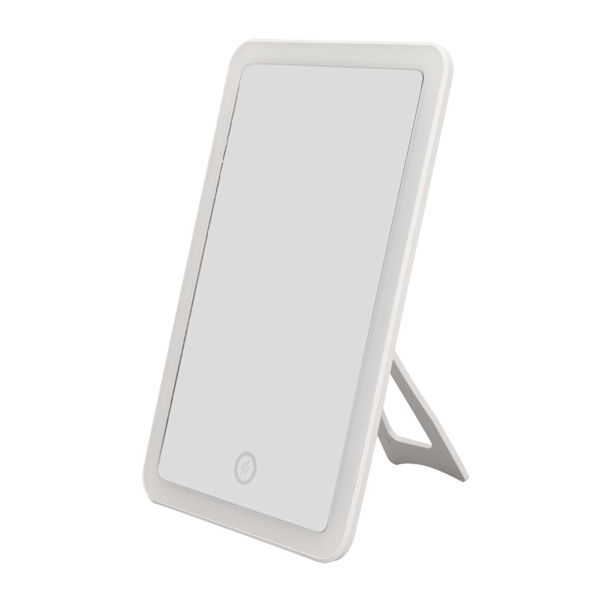 LED Makeup Spejl Trinløs Dæmpning 180 Graders Rotation Touch Switch USB Genopladelig Lighted Spejl