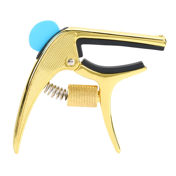 Enhands snabbväxlande metallklämma Capo Gear Pin Remover för akustisk folk gitarr