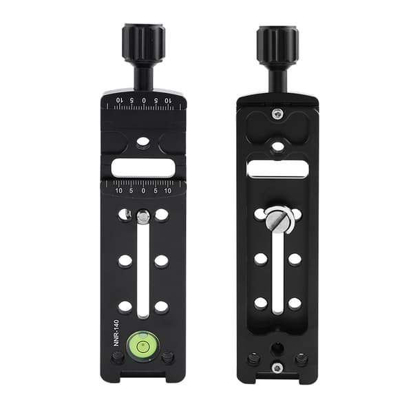 1/4\" Skrue Aluminiumlegering Lang Glideskinne Quick Release Plade Knop Passer Til Spejlreflekskamera