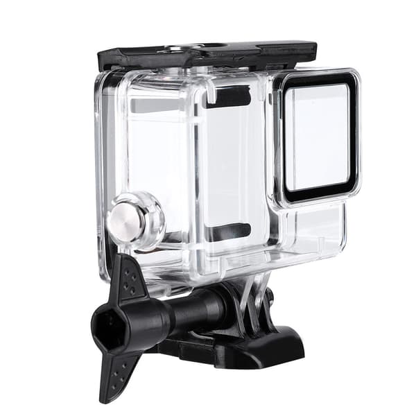 Dykker vandtæt etui til Gopro Hero 7 Silver Silver / White