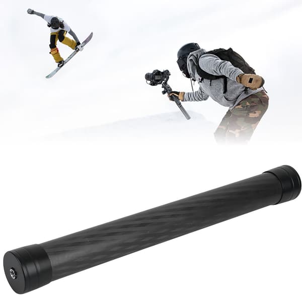 35cm/13,8in Carbonfiber Forlængelsesstang Unipod Tilbehør til Dji Ronin S Stabilisator