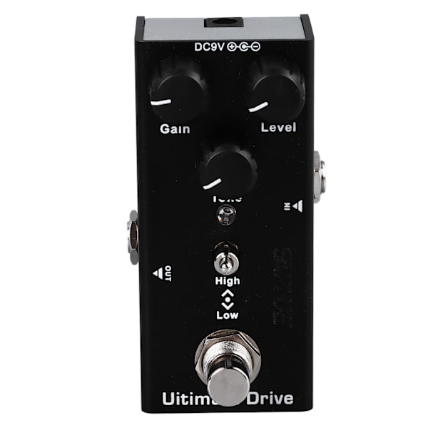 Elektrisk guitar effektpedal bærbar multieffekt nøjagtig chorus guitarpedal til ydeevne ultimative drev(02)