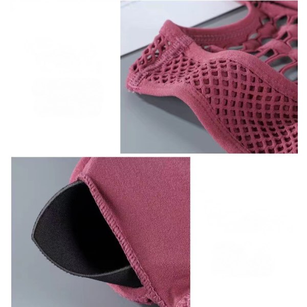 Naisten urheiluliivit, Crop Tank Top Bralette, Ribbed Seamless, Pitkät, Pehmustetut, Lounge-Liivit Joogalle, Urheiluun - Musta (XXL)
