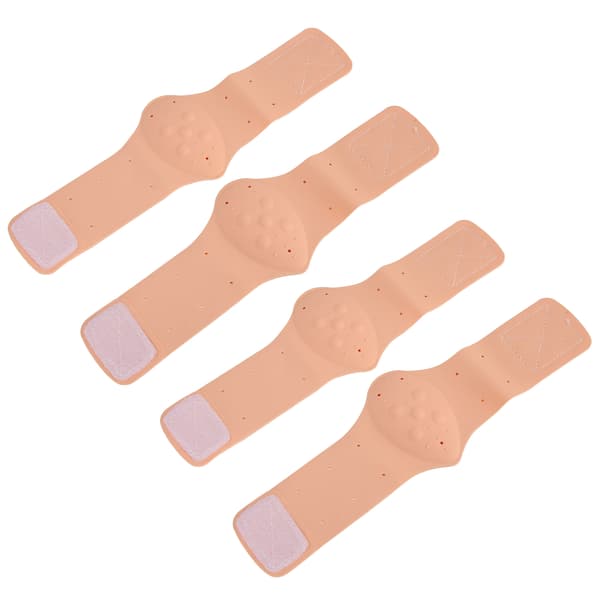 2 par Arch Pad Adhesive Support Silikon Innersåle Elastisk Flat Foot Care Tilbehør Lysere Hudfarge