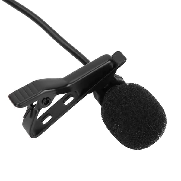 USB Clip-on Datamaskinmikrofon Omnidireksjonell Minimikrofon Kondensator for PC