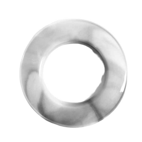 2-pack gardinöglor Gardinöglor Runda plastöglor Innerdiameter 4CM Romerska gardinöglor Lågbulleröglor