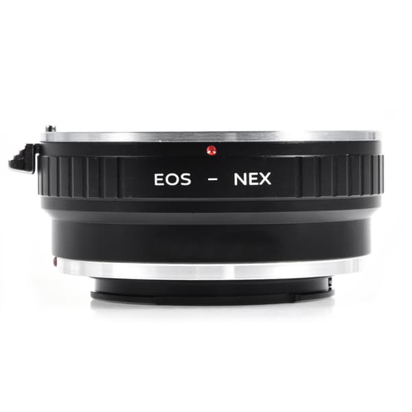 K&F Concept 1 stk. holdbar EOS-objektivadapterring til Sony NEX-monterede DSLR-kameraer