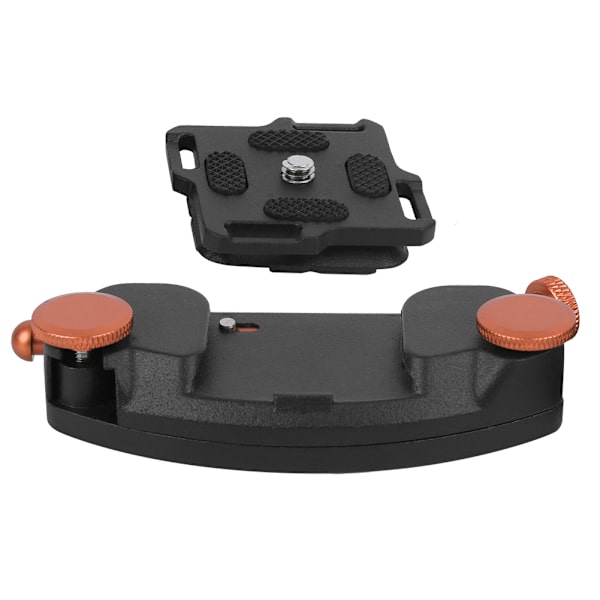 Kameraklipp Snabbkoppling Bälte Aluminiumlegering Midjebälte Tillbehör för DSLR Orange