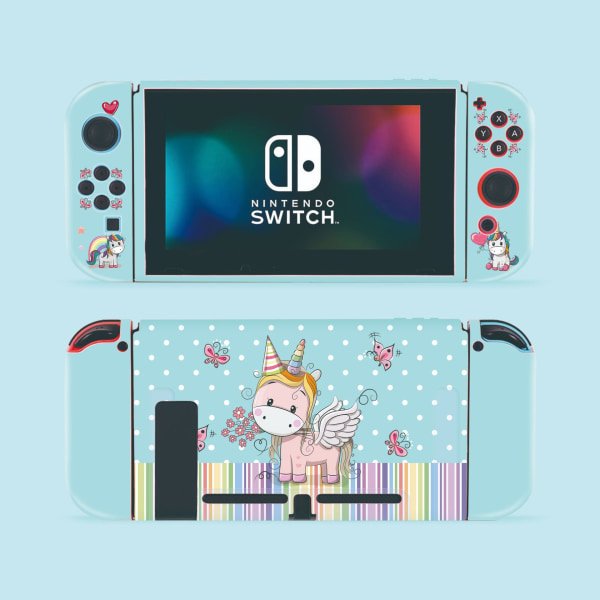 Suojaava Kotelo Switchille, TPU Ohut Kotelokansi Yhteensopiva Nintendo Switch Konsolin ja Joy-Conin kanssa