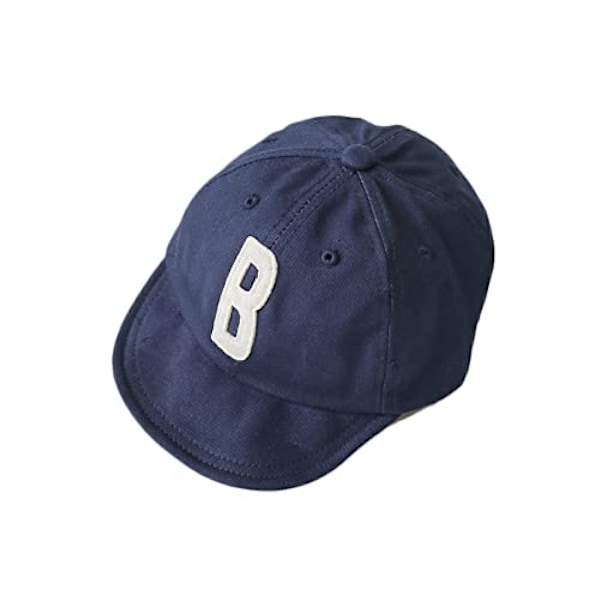 Barne Baseball Solbeskyttelse Hat Bonnet Bomull Gutter og Jenter Justerbare Hatter Vår Sommer Vinter Cap---2-6 År||Hat2-cyan