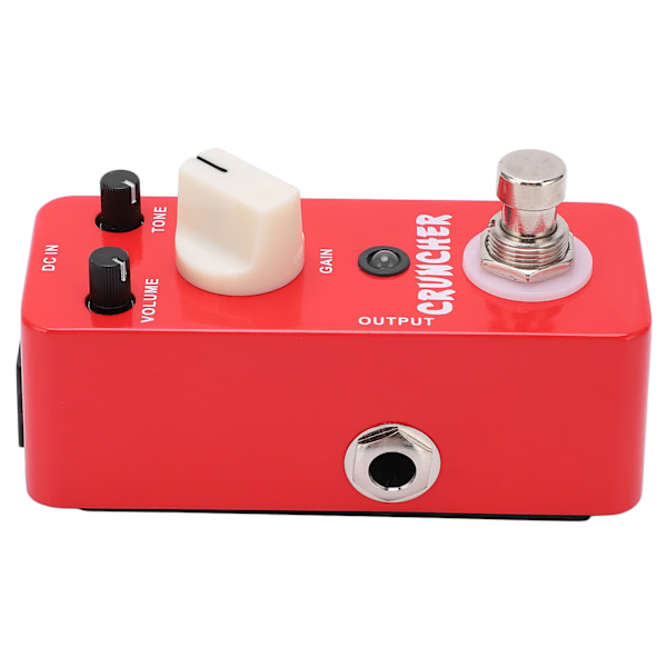 Høy forsterkningsforvrengning Mikro Pedal Metall Mini Effekter 3 Moduser Elektrisk Gitar Effektor MDS3