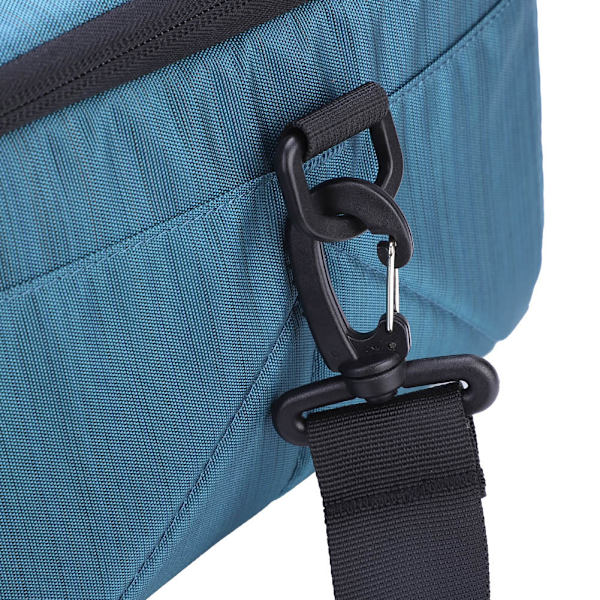 Fordable Protective Insert Partition Handle Camera Lens Bag Case Pouch (Blå)