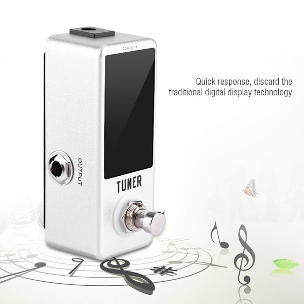 LT-910 Rowin Monoblock Effekt LED Elektrisk Guitar Tuner