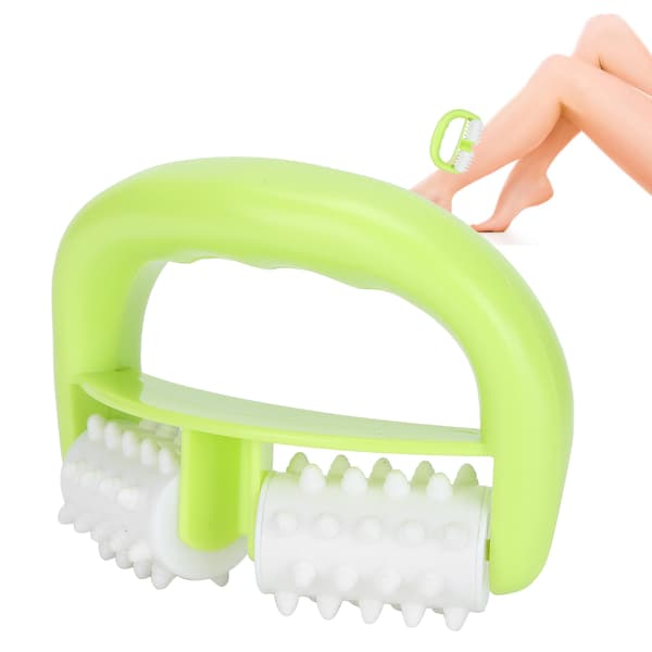 Massage Roller Bærbar Anti Cellulite Kropsmassager Roller Værktøj til Mænd og Kvinder