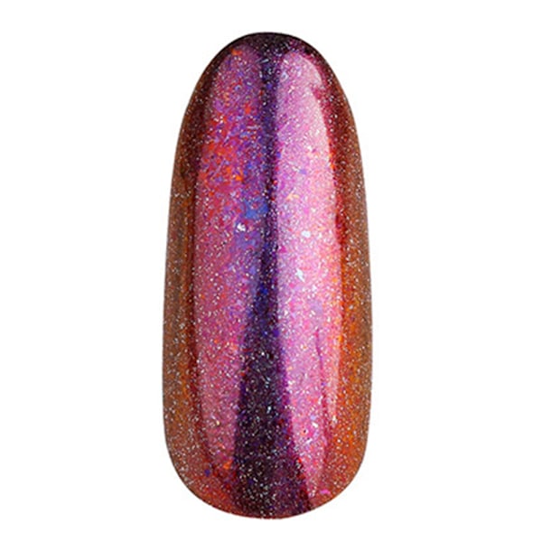Nagelkonst Krom Pigment Dekorationspulver Manikyr Glitter Spegelpulver #02