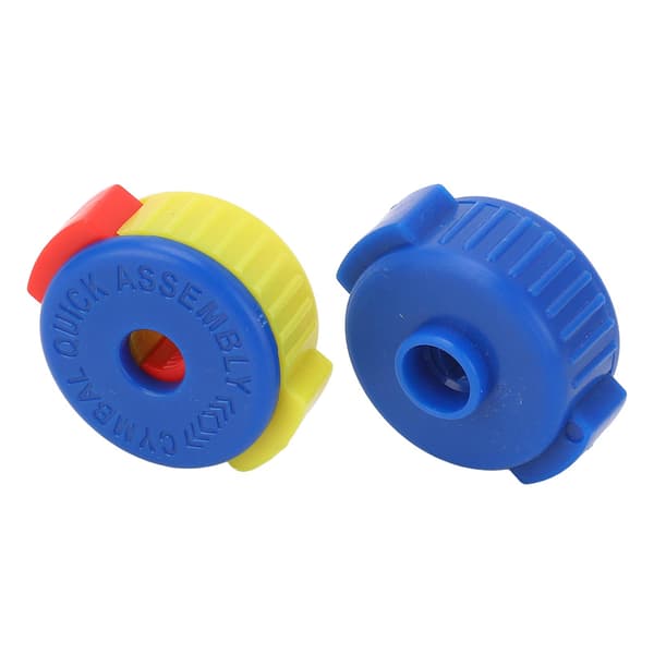 2 stk. Cymbal Quick Release Nut Push in Design Quick Set Cymbal Cap Tromme Tilbehør WC89
