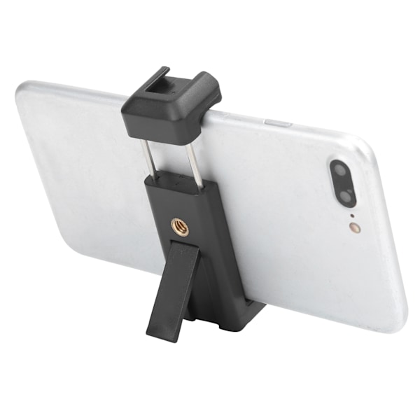 Manbily Smartphone Clip Bracket 1/4in Interface Mobiltelefonhållare med kall sko
