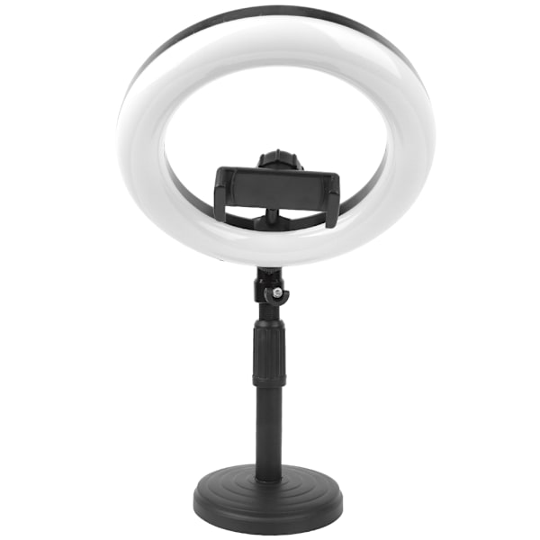 PULUZ 7,9 tum LED-ringljus för mobiltelefoner, livestreaming, skrivbordsfäste, kit PKT3073B
