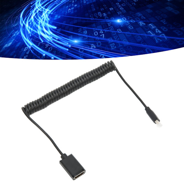 1,8 m OD3,2 mm HD-utgång hane till hona-kabel HD Multimedia Interface 2.0 HD-utgång kabeladapter för surfplatta