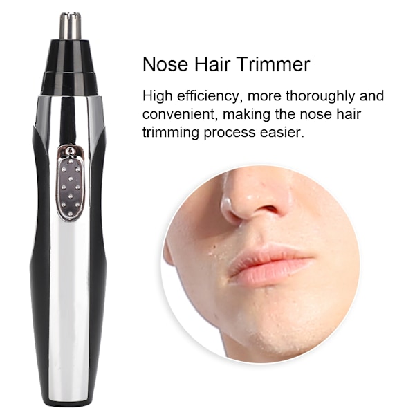 Multifunktionel 4 i 1 Elektrisk Næsehår Øjenbryn Trimmer Clipper Mini Mænd Razor Shaver