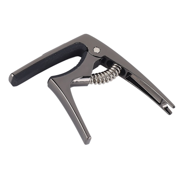 Gitarr Capo Metall 3 i 1 Bärbar för Akustisk Elgitarr Ukulele Tillbehör Svart