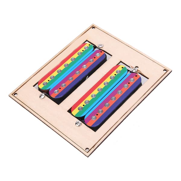 7-strängad pickup färgad hals stall humbucker pickup för elgitarr