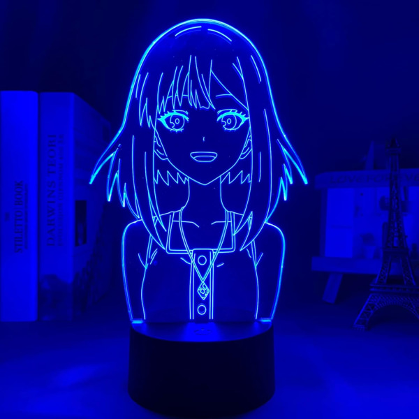 WJ Anime Destiny LED-nattlampa för barn sovrumsdekoration nattlampa födelsedagspresent Manga 3D-lampa sänglampa