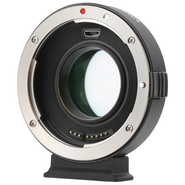 YKEASU AEF‑MFT Booster 0.71X Fokal Reducer Objektivfäste Adapter för Canon EF Objektiv till M4/3