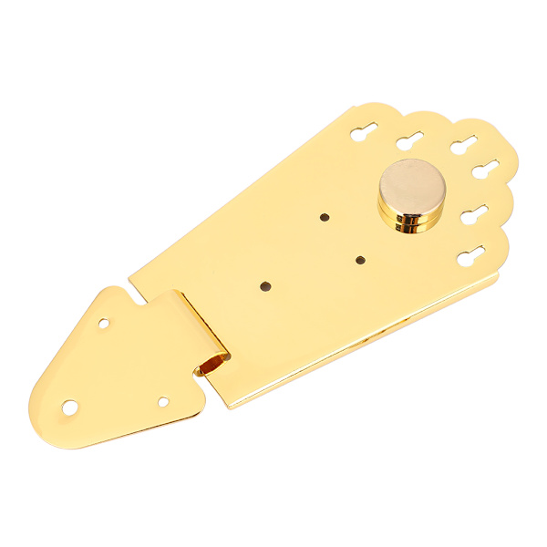6-strengers Gitarrstemmebro for Jazz Elektrisk Gitar Musikkdeler (Gull)