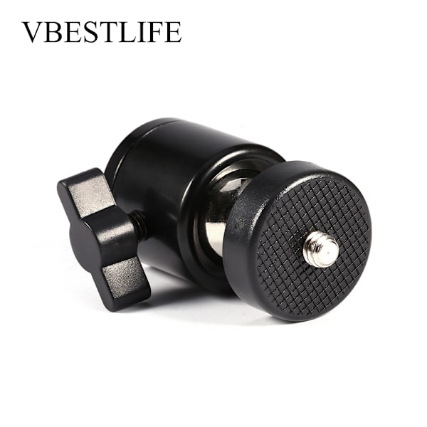 VBESTLIFE 360° Vridbar Rotationsbar 1/4'' Skruv Kulhuvudfäste Kulhuvud Stativfäste