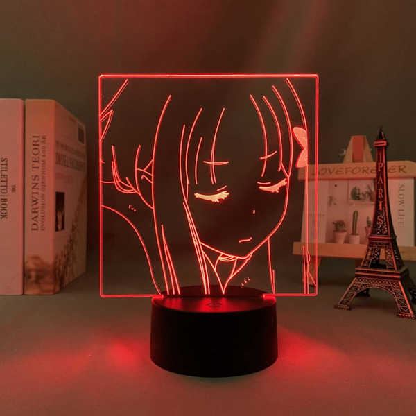 WJ Anime Re Zero Från En Annan Värld Till Barnens Födelsedagspresent Re Zero 3D Optisk Illusion Nattljus PXJD