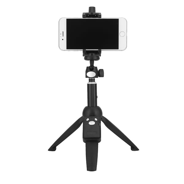 Mini Multifunktionel Skalerbar Bluetooth Håndholdt Monopod Selfie Stick Stativ