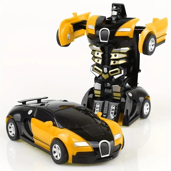 Lasten leluauto, vauvan pojan inertia-auto, poliisiauto, robottiauton malli